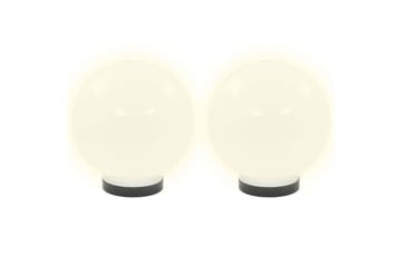 LED-kulelamper 4 stk sfrisk 20 cm PMMA - Belysning - Utebelysning - LED-belysning utendørs