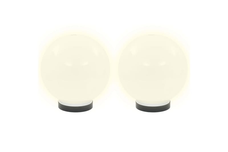 LED-kulelamper 4 stk sfrisk 20 cm PMMA - Belysning - Utebelysning - LED-belysning utendørs