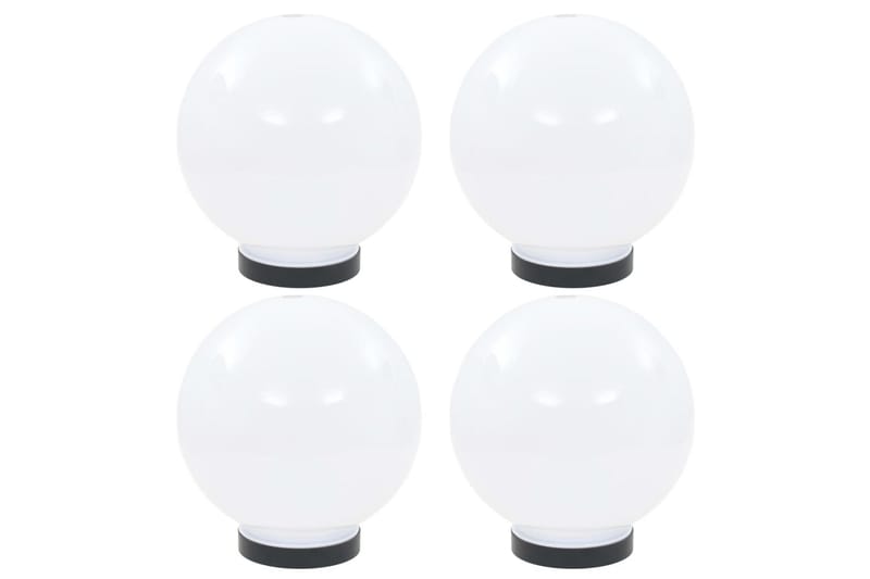 LED-kulelamper 4 stk sfrisk 20 cm PMMA - Belysning - Utebelysning - LED-belysning utendørs