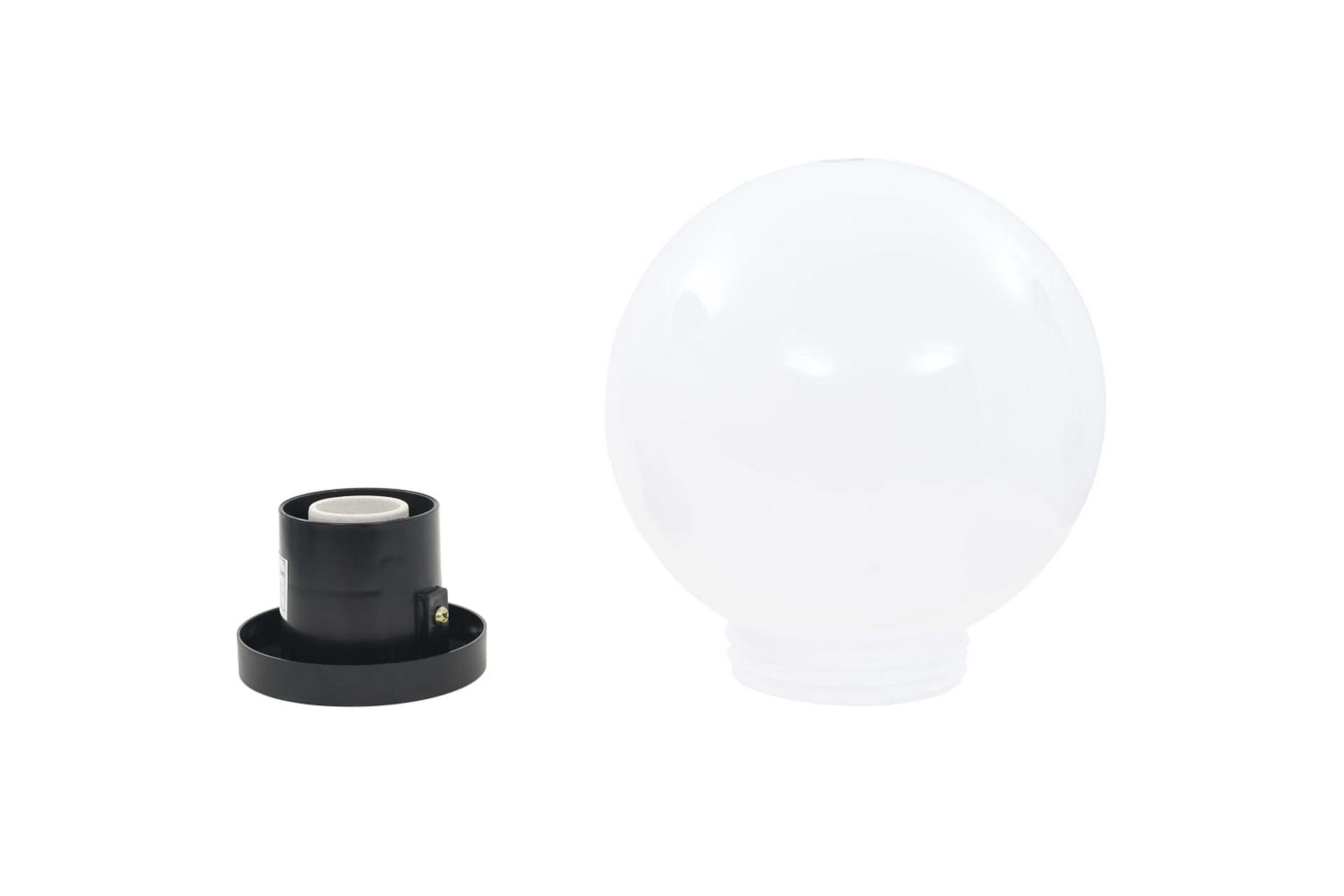 LED-kulelamper 4 stk sfrisk 20 cm PMMA - Belysning - Utebelysning - LED-belysning utendørs