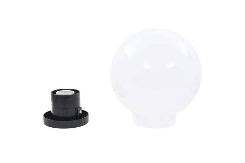 LED-kulelamper 4 stk sfrisk 20 cm PMMA - LED-belysning utendørs - Utebelysning - Pullert