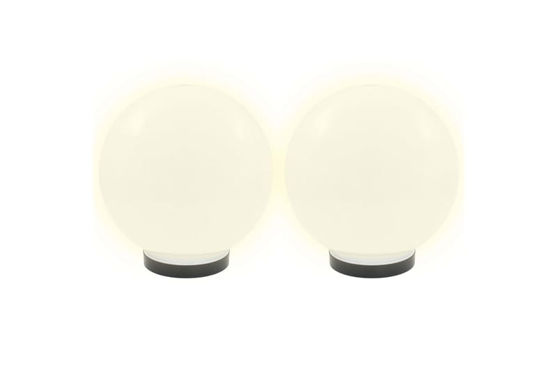 LED-kulelamper 4 stk sfrisk 25 cm PMMA - Belysning - Utebelysning - LED-belysning utendørs