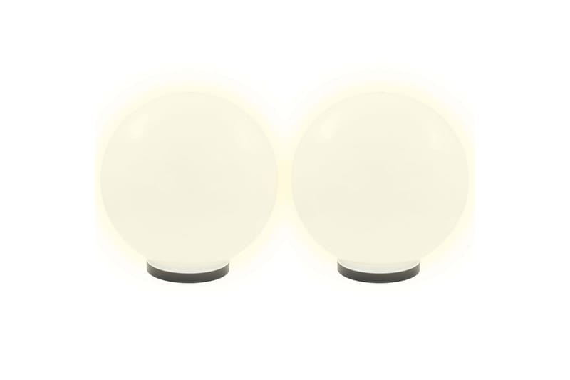 LED-kulelamper 4 stk sfrisk 40 cm PMMA - Belysning - Utebelysning - LED-belysning utendørs
