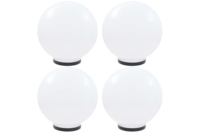 LED-kulelamper 4 stk sfrisk 40 cm PMMA - Belysning - Utebelysning - LED-belysning utendørs