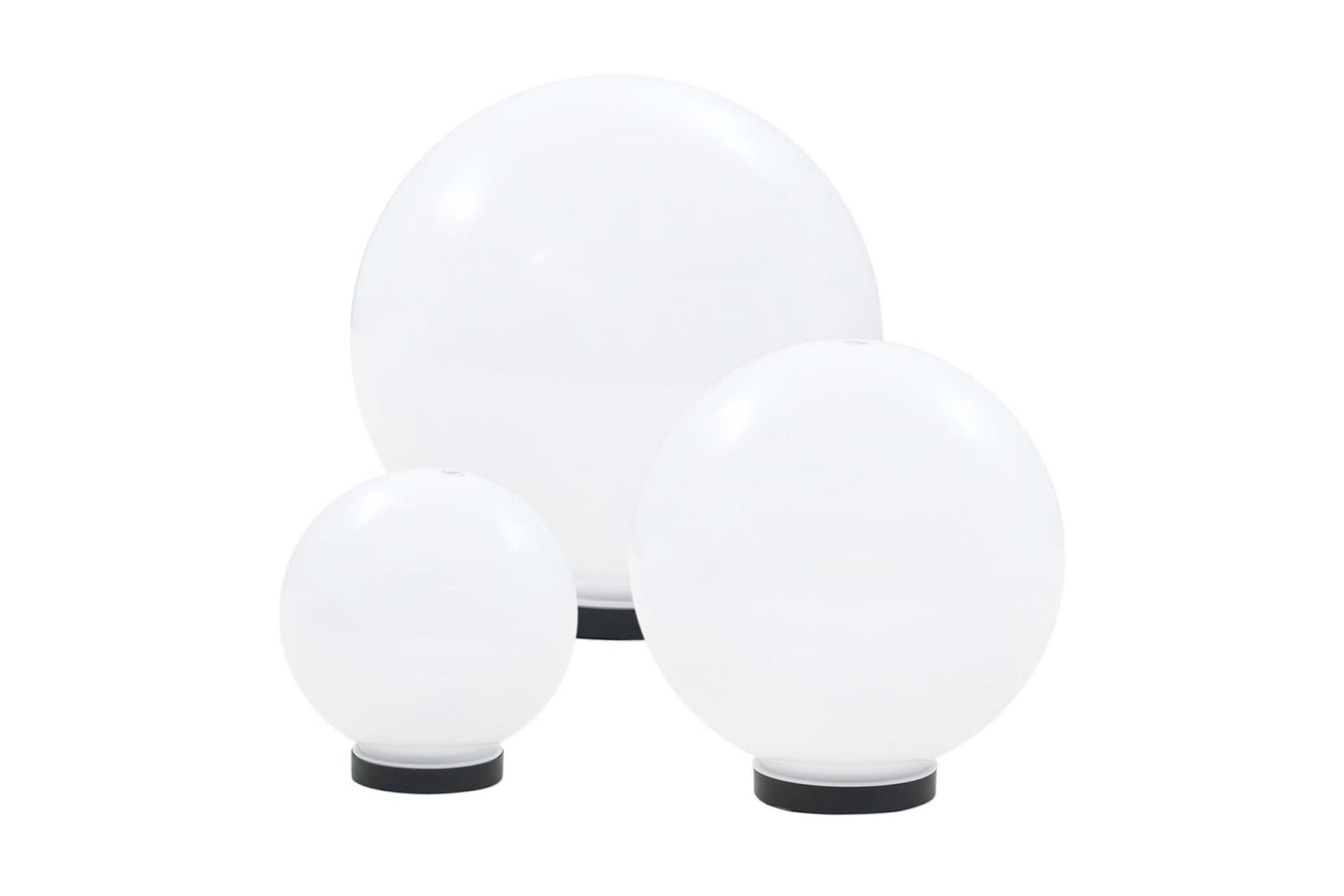 LED-kulelamper 6 stk sfrisk 20/30/40 cm PMMA - Belysning - Utebelysning - LED-belysning utendørs