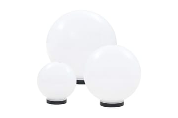LED-kulelamper 6 stk sfrisk 20/30/40 cm PMMA - Belysning - Utebelysning - LED-belysning utendørs