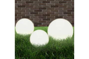 LED-kulelamper 6 stk sfrisk 20/30/40 cm PMMA - Belysning - Utebelysning - LED-belysning utendørs
