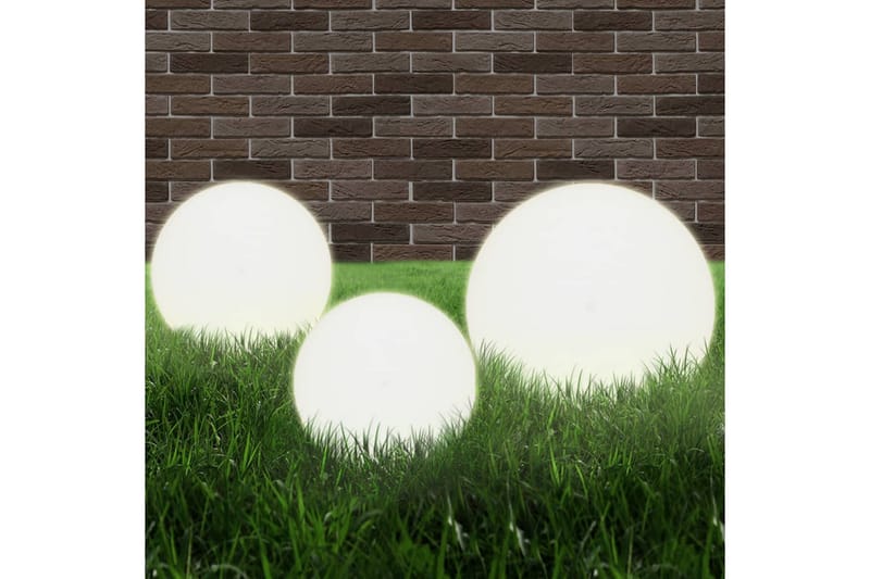 LED-kulelamper 6 stk sfrisk 20/30/40 cm PMMA - Belysning - Utebelysning - LED-belysning utendørs