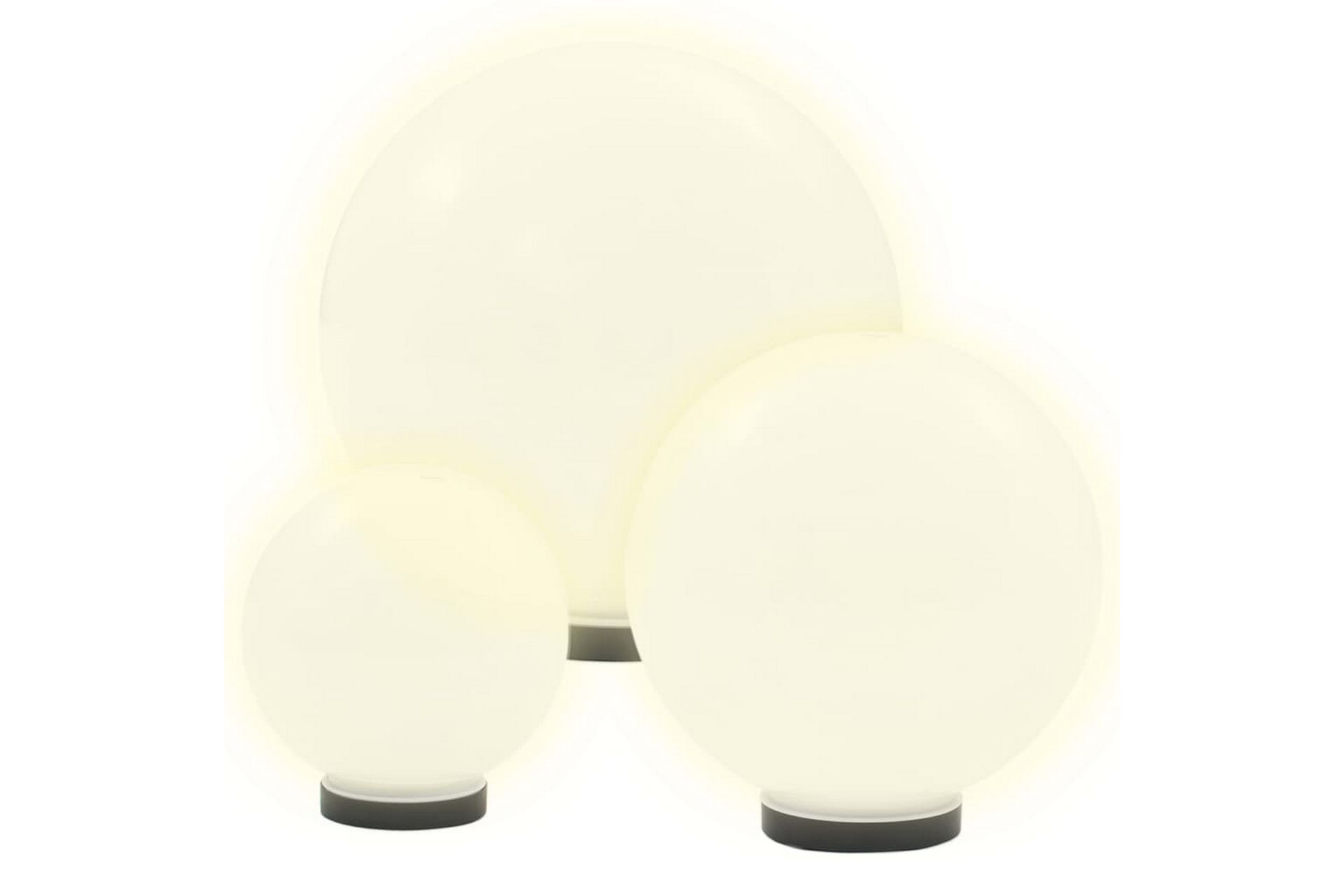 LED-kulelamper 6 stk sfrisk 20/30/40 cm PMMA - Belysning - Utebelysning - LED-belysning utendørs