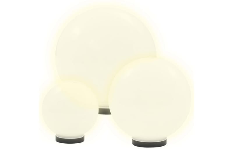LED-kulelamper 6 stk sfrisk 20/30/40 cm PMMA - Belysning - Utebelysning - LED-belysning utendørs