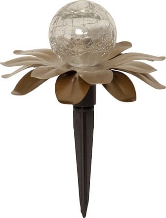 Lilly solcelledekorasjon 130 cm - gull - Belysning - Utebelysning - Solcelle utelys & solcellelamper