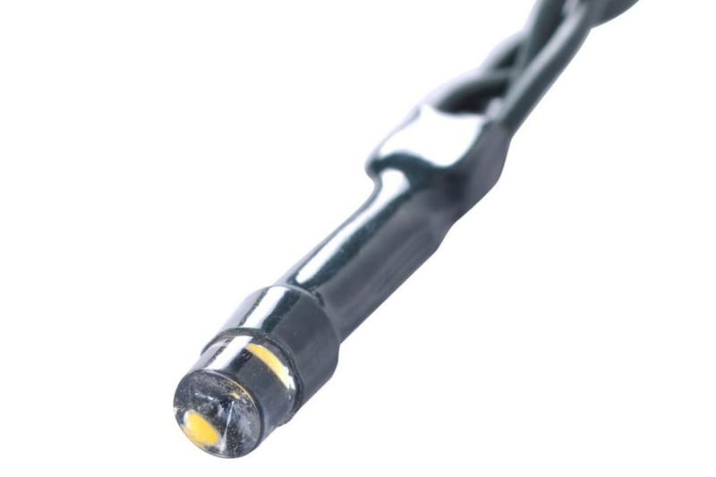 Soldrevet 24 LED Lysstreng, 3,8 m, 2stk - Belysning - Utebelysning - Lyslenke