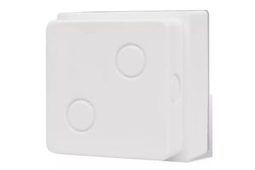 2 LED nedfelte lys 100 x 100 x 68 mm - Hvit - Belysning - Utebelysning - Markbelysning