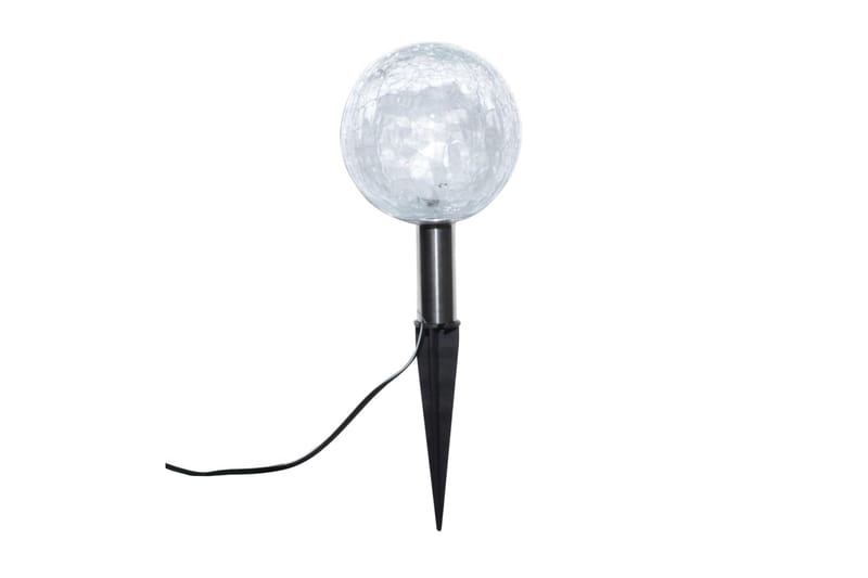 Hagelys 6 stk LED med jordspyd og solcellepaneler - Belysning - Utebelysning - Markbelysning