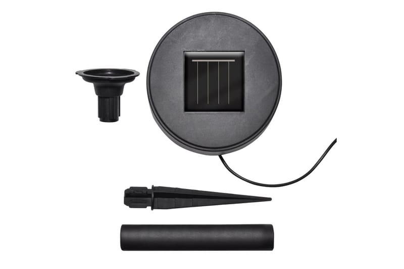 Hagelys 6 stk LED med jordspyd og solcellepaneler - Belysning - Utebelysning - Markbelysning
