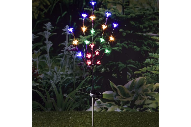 HI LED Stakelys blomstrende tre 20 lyspærer - Utebelysning - Markbelysning - Entrébelysning