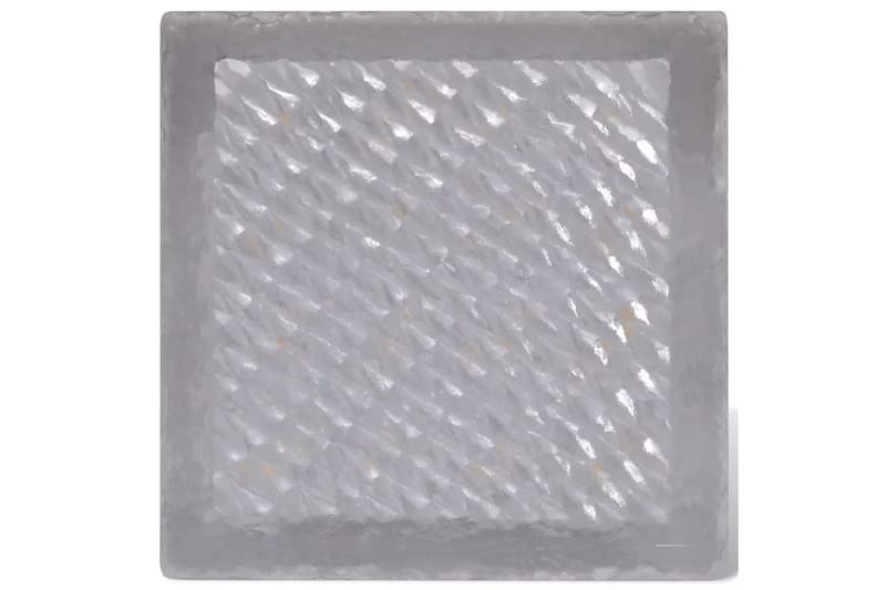 LED-bakkelys 12 stk 100x100x68 mm - Hvit - Belysning - Utebelysning - Markbelysning
