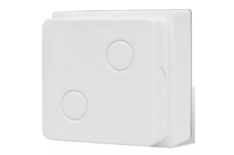 LED-bakkelys 6 stk 100x100x68 mm - Hvit - Belysning - Utebelysning - Markbelysning