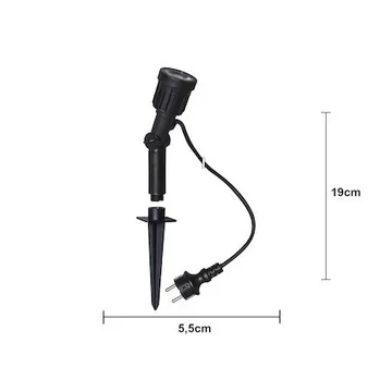 LED-spotlight utendørsbelysning 5,5 cm - Svart - Belysning - Utebelysning - Markbelysning - Hagespotlight