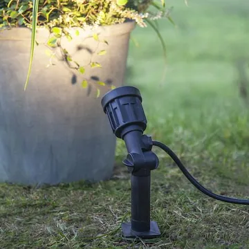 LED-spotlight utendørsbelysning 5,5 cm - Svart - Belysning - Utebelysning - Markbelysning - Hagespotlight