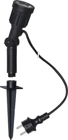 LED-spotlight utendørsbelysning 5,5 cm - Svart - Belysning - Utebelysning - Markbelysning - Hagespotlight