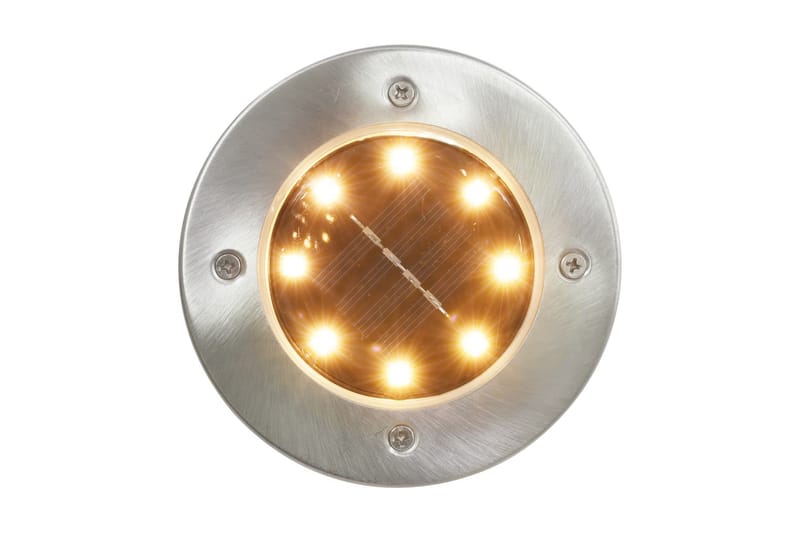 Soldrevet bakkelys 8 stk LED-lys RGB-farge - Belysning - Utebelysning - Markbelysning