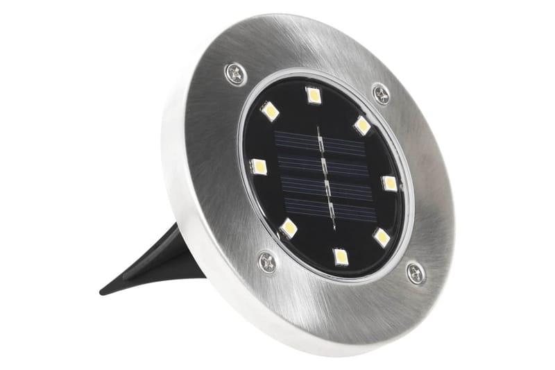 Soldrevet bakkelys 8 stk LED-lys varm hvit - Belysning - Utebelysning - Markbelysning