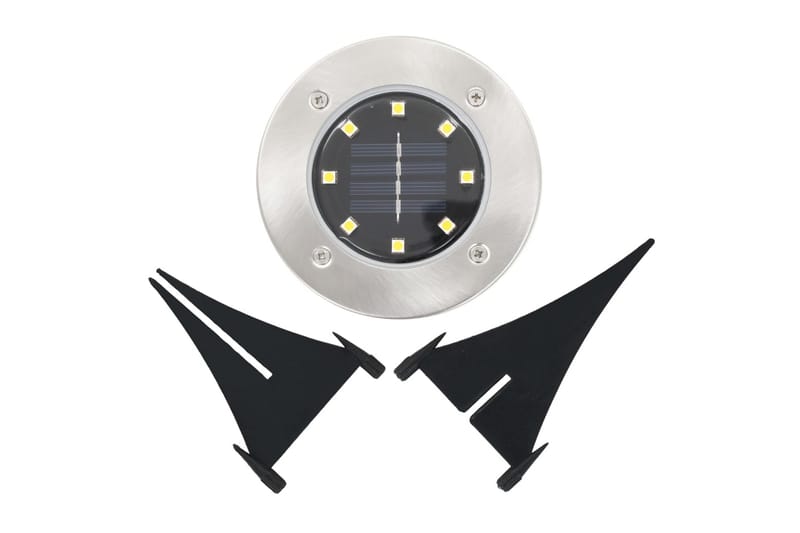 Soldrevet bakkelys 8 stk LED-lys varm hvit - Belysning - Utebelysning - Markbelysning
