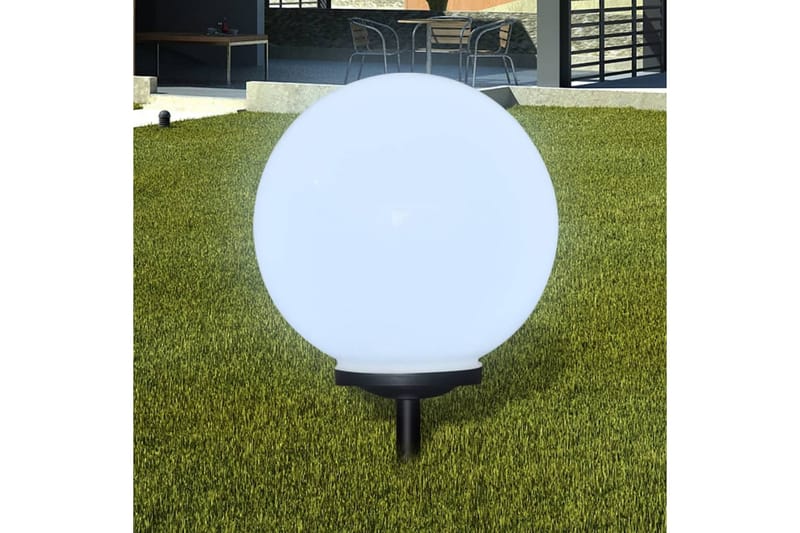 Utendørs LED-lamper for hagesti 2 stk 40 cm med jordpinne - Belysning - Utebelysning - Markbelysning