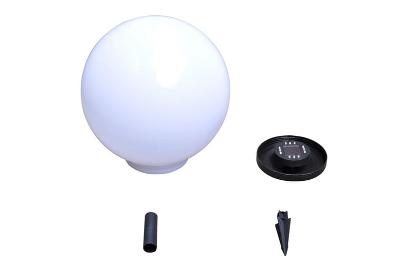 Utendørs LED-lamper for hagesti 2 stk 40 cm med jordpinne - Belysning - Utebelysning - Markbelysning
