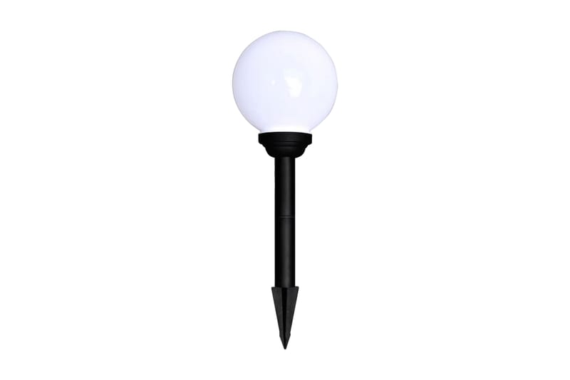 Utendørs LED-lamper for hagesti 6 stk 20 cm med jordpinne - Markbelysning - Entrébelysning - Utebelysning