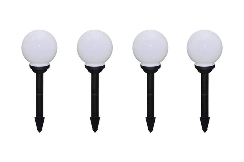 Utendørs LED-lamper for hagesti 8 stk 15 cm med jordpinne - Belysning - Utebelysning - Markbelysning