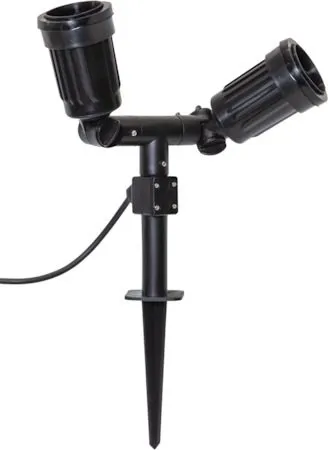 Utendørs spotlightarmatur 22 cm - Svart - Belysning - Utebelysning - Markbelysning - Hagespotlight