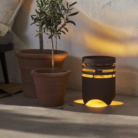 Marron Solcellelykt 25 cm - mørkebrun - Belysning - Utebelysning - Solcelle utelys & solcellelamper