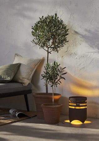 Marron Solcellelykt 25 cm - mørkebrun - Belysning - Utebelysning - Solcelle utelys & solcellelamper