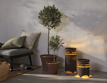 Marron Solcellelykt 25 cm - mørkebrun - Belysning - Utebelysning - Solcelle utelys & solcellelamper