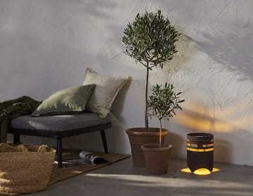 Marron Solcellelykt 25 cm - mørkebrun - Belysning - Utebelysning - Solcelle utelys & solcellelamper