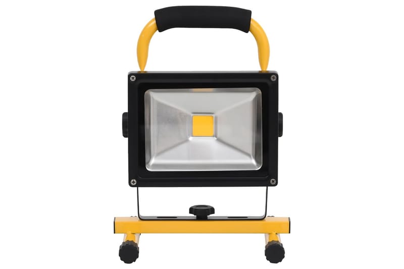 Oppladbart LED-spotlys med håndtak 30 W kaldhvit - Svart - Belysning - Utebelysning