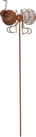 Oxida Fly 2-pakning Solcelledekorasjon 13x51 cm - rust - Belysning - Utebelysning - Solcelle utelys & solcellelamper