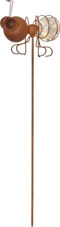 Oxida Fly 2-pakning Solcelledekorasjon 13x51 cm - rust - Belysning - Utebelysning - Solcelle utelys & solcellelamper