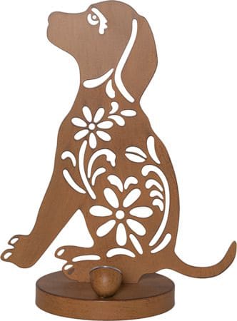 Oxidog Solcelledekorasjon 25 cm - rust - Belysning - Utebelysning - Solcelle utelys & solcellelamper