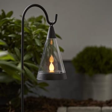 Pisa solcelledekorasjon 70 cm - svart og transparent - Belysning - Utebelysning - Solcelle utelys & solcellelamper