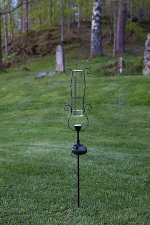 Pluvio solcelledekorasjon 65 cm - svart - Belysning - Utebelysning - Solcelle utelys & solcellelamper