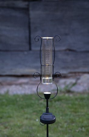 Pluvio solcelledekorasjon 65 cm - svart - Belysning - Utebelysning - Solcelle utelys & solcellelamper