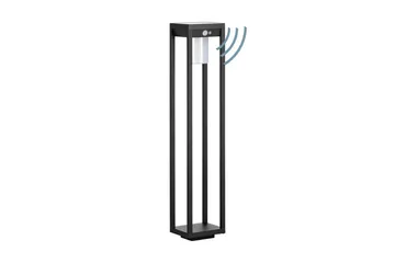 Pollerlampe Eglo Martano med Sensor - Svart - Belysning - Utebelysning - Solcelle utelys & solcellelamper