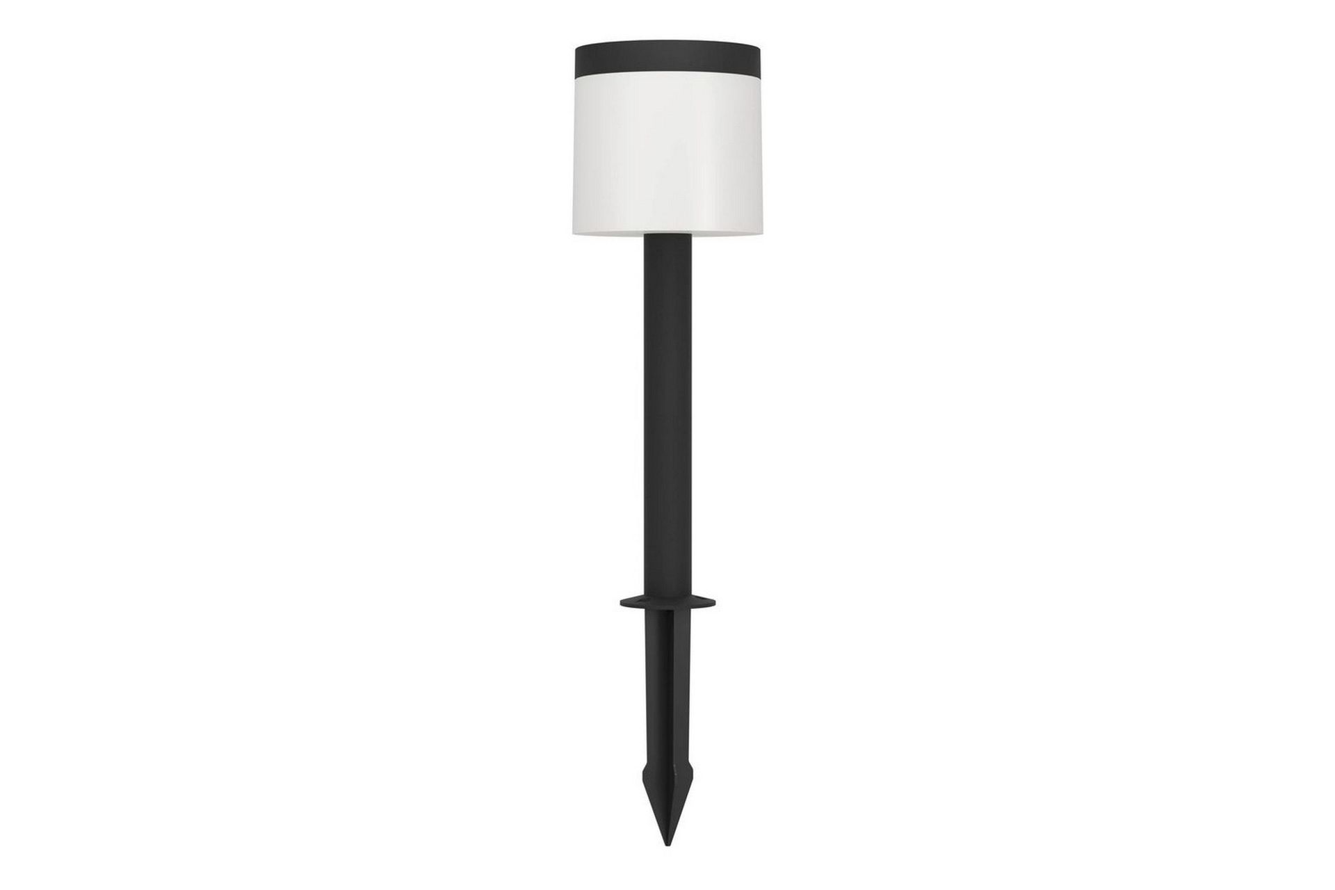 Pollerlampe Eglo Pantete Solcelledrevet med Sensor 650 mm - Svart/Hvit