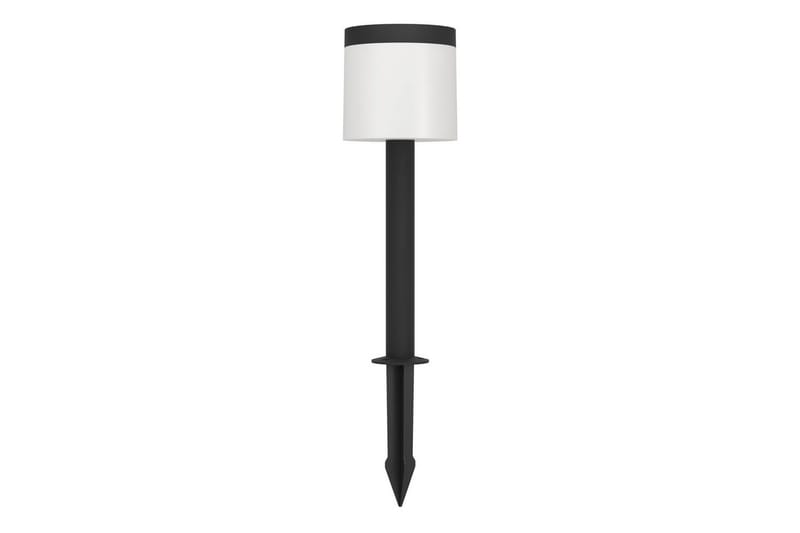 Pollerlampe Eglo Pantete Solcelledrevet med Sensor 650 mm, Svart/Hvit