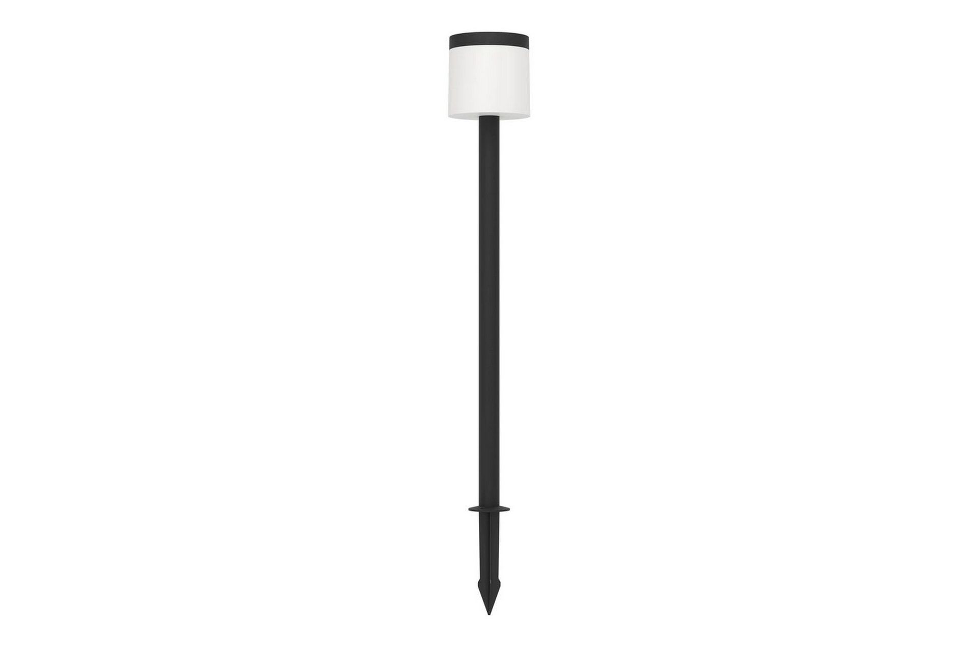 Pollerlampe Eglo Pantete Solcelledrevet med Sensor 1150 mm - Svart/Hvit