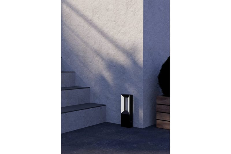 Pollerter Eglo Riforano 340 mm - Svart/Hvit - Belysning - Utebelysning