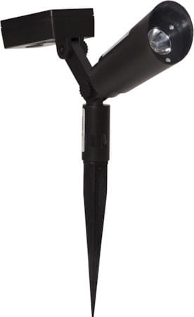 Powerspot 2-pakning solcellespotlight 5 cm - svart - Belysning - Utebelysning - Solcelle utelys & solcellelamper